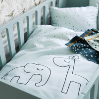 Done By Deer Sengesæt Dreamy Dots Baby 70x100 Blå
