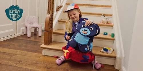 Affenzahn Bobo Bear rygsæk. Stort udvalg af Affenzahn tasker og kufferter til børn på neye.dk