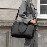 Aura Crossbody Bari Recycled Brun