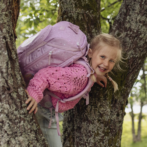 Beckmann Skoletaske Active Air Rosie Lyserød