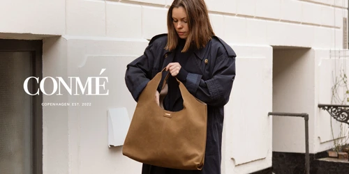 Conmé Ina shopper taske. Shop også de populære Conmé net og bæltetasker på neye.dk