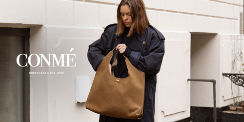 Conmé Ina shopper taske. Shop også de populære Conmé net og bæltetasker på neye.dk