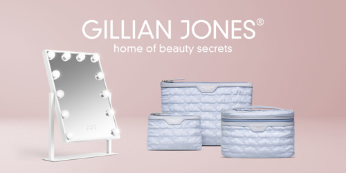 Gillian Jones toilettasker og makeup spejl. Stort udvalg af beauty produkter på neye.dk