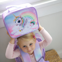 Grow Køletaske Unicorn Lyserød