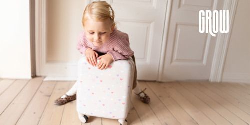 Grow børnekuffert. Stort udvalg af Grow skoletasker, kufferter og rygsække til børn på neye.dk