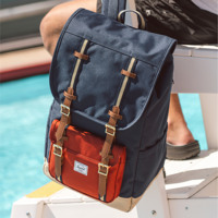 Herschel Rygsæk Little America Mid Blå