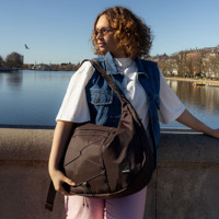 Kintobe Skuldertaske Juno 16" Brun