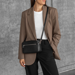 Markberg Crossbody Danna Grain Svart