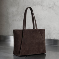 Markberg Shopper Sayambg Suede 15" Brun