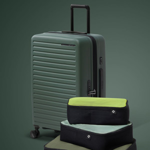 Samsonite Resväska Restackd 75 Cm Grön