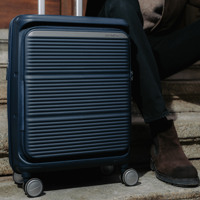 Samsonite Kuffert Paralux HS 55 Cm Blå