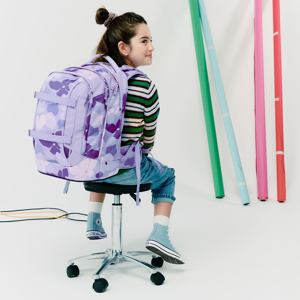 Satch Skoletaske Pack Lilac Blossom Lilla