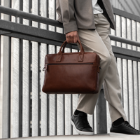 Tyler & Co Datorväska Chicago 14" Brun