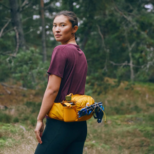 Mand med Columbia bumbag. Se alle bæltetasker på neye.dk