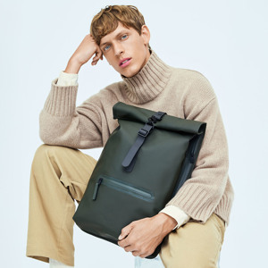 Rains Ryggsäck Rolltop Rucksack Grön