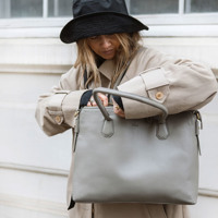 HERA Arbejdstaske Marie   14" Brun